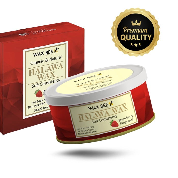 Halawa Wax – Natural Hair Removal +Free Applicator