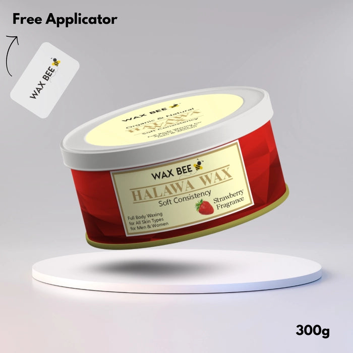 Halawa Wax – Natural Hair Removal +Free Applicator