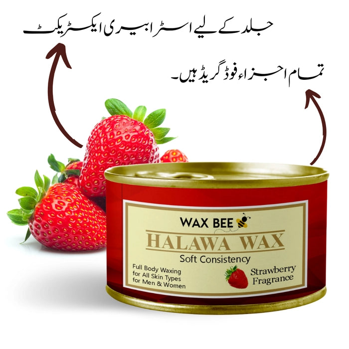 Halawa Wax – Natural Hair Removal +Free Applicator